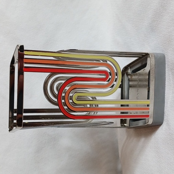 Bath & Body Works Wavy Stripe Pride Retro Gentle Foaming Soap Holder Sleeve - Picture 2 of 5